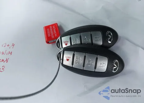 2018 Infiniti Q50 2.0T Luxe z USA, uszkodzony, nr VIN JN1CV7AR3JM280160